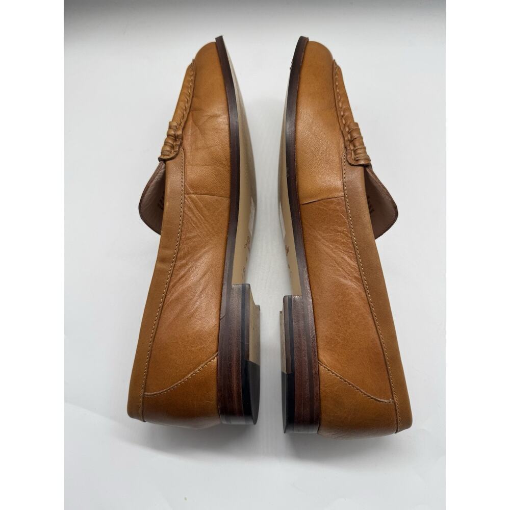 J. Crew Classic Leather Penny Loafers Women’s Size 9.5 Brown - Picture 6 of 9